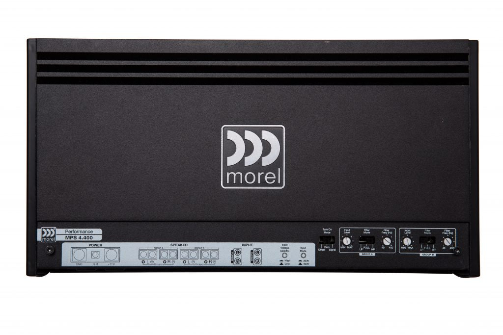 Morel MPS 4.400 4 x 70 / 4 x 100 at 4/2 ohm X-Over included