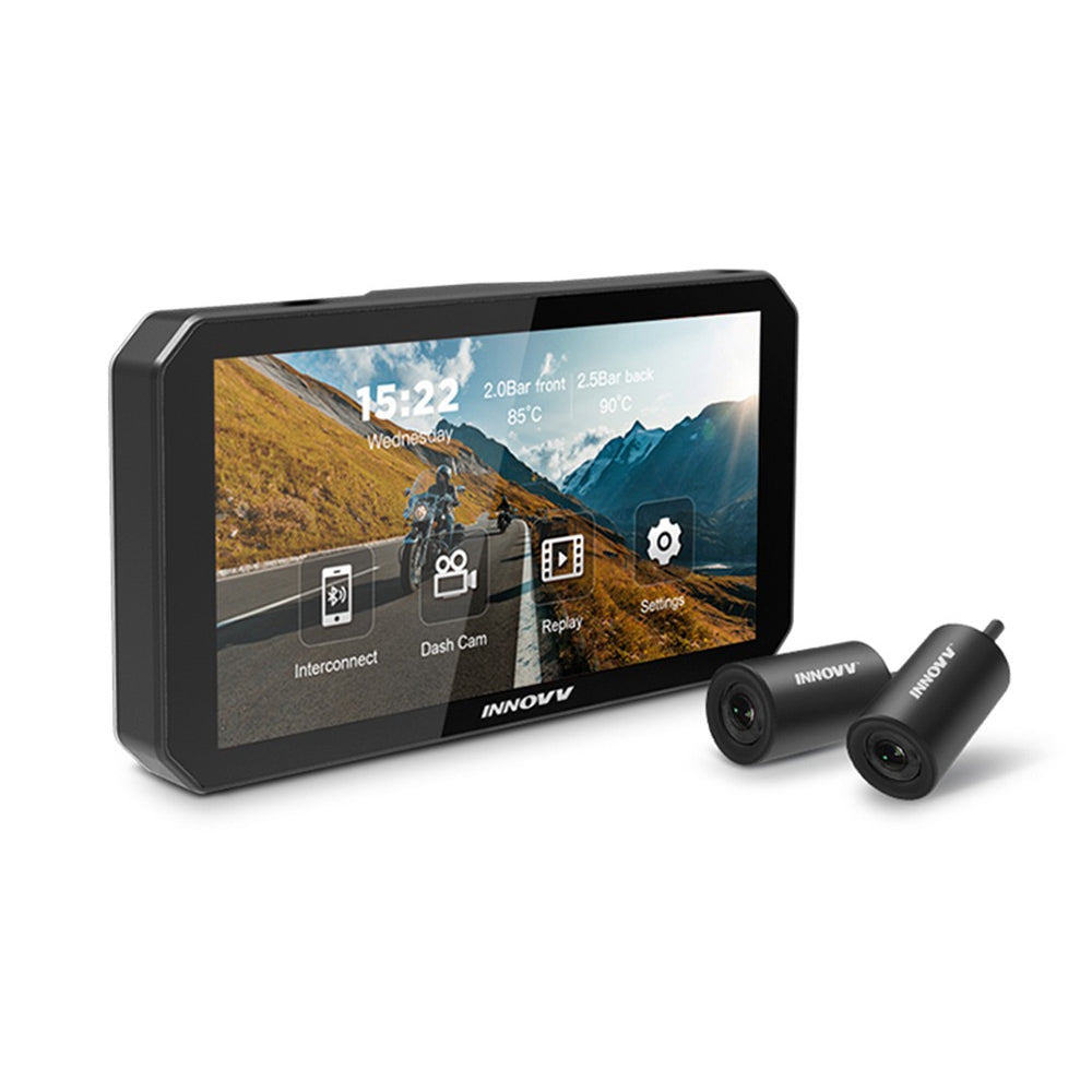 INNOVV INN-N1-PRO | N1-PRO CarPlay/Android Auto Dual-Channel Powersports Camera