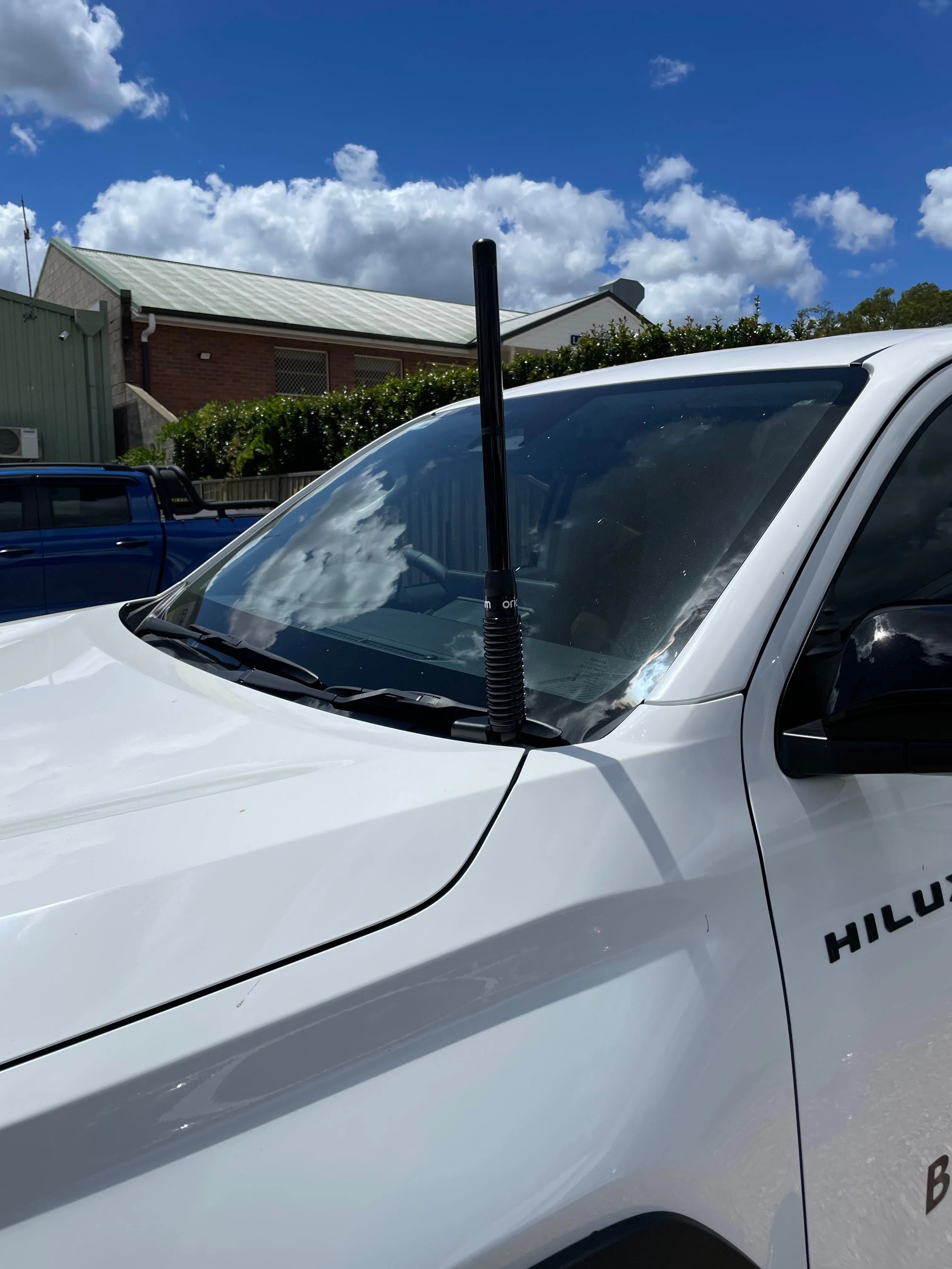 GMF4x4 BB-258P (258P-BB) Toyota Hilux N90 2025.5+ Bonnet Aerial UHF Antenna Bracket Passenger Side