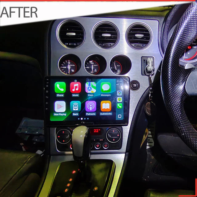 Nakamichi NA9ALFAROMEO15920062011 Android NA9 Wireless Apple CarPlay Android Auto Sat Nav Compatible with Alfa Romeo 159 2006-2011