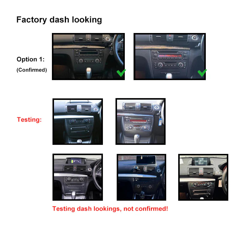 Nakamichi NA9BMW1S20042011AUTO Android NA9 Wireless Apple CarPlay Android Auto Sat Nav Compatible with BMW 1 Series 2004-2011 Auto A/C