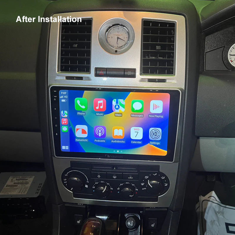 Nakamichi NA9CHRYSLER300C20052011 Android NA9 Wireless Apple CarPlay Android Auto Sat Nav Compatible with Chrysler 300C 2005-2011