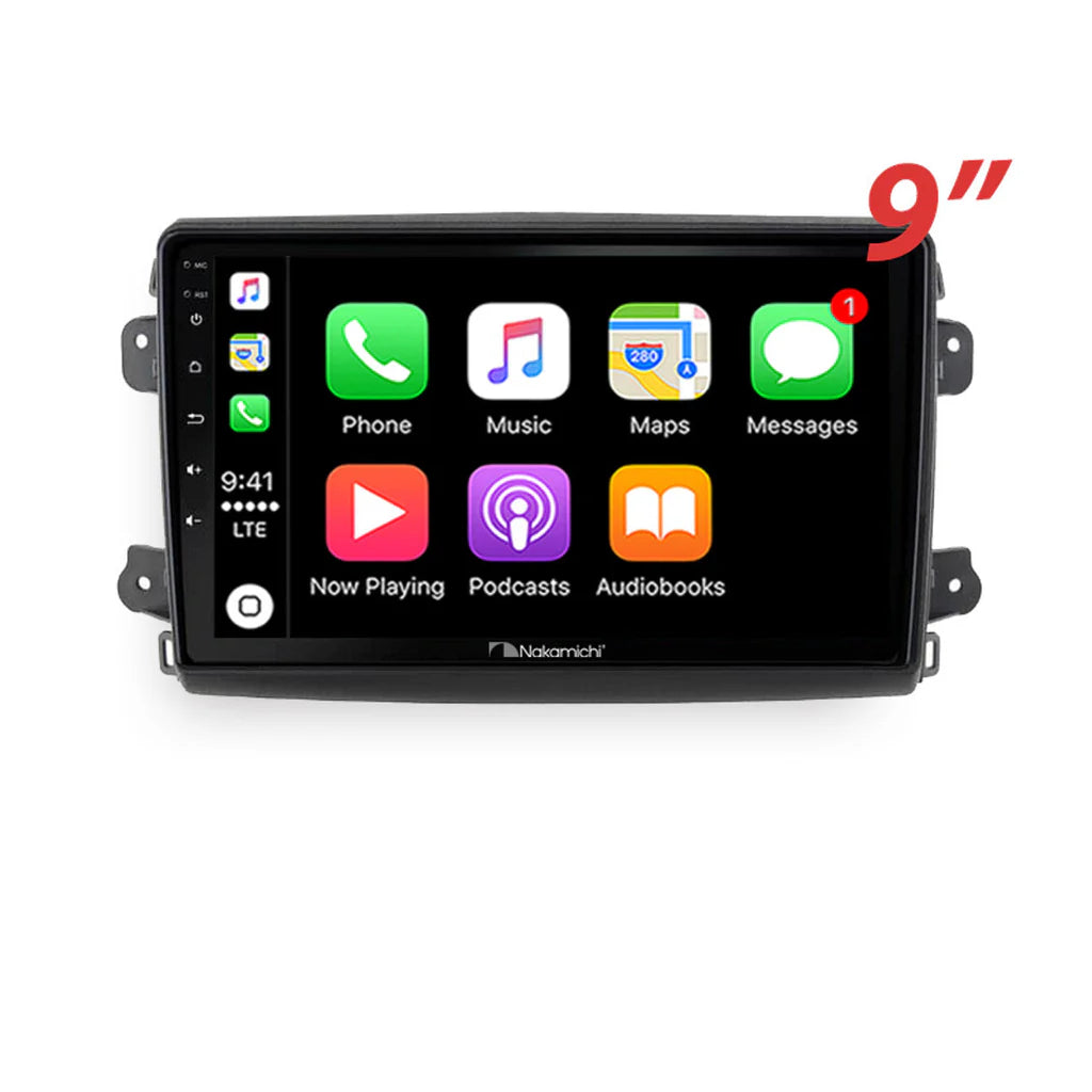 Nakamichi NA9FIATDUCATO2021ON Android NA9 Wireless Apple CarPlay Android Auto Sat Nav Compatible with Fiat Ducato 2021+