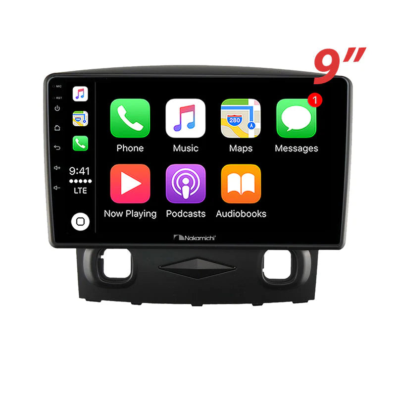 Nakamichi NA9FORDESCAPE20062012 Android NA9 Wireless Apple CarPlay Android Auto Sat Nav Compatible with Ford Escape 2006-2012
