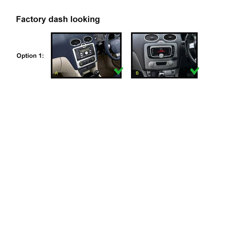 Nakamichi NA9FORDFOCUSAUTO20042011 Android NA9 Wireless Apple CarPlay Android Auto Sat Nav Compatible with Ford Focus Auto Air Con 2004-2011