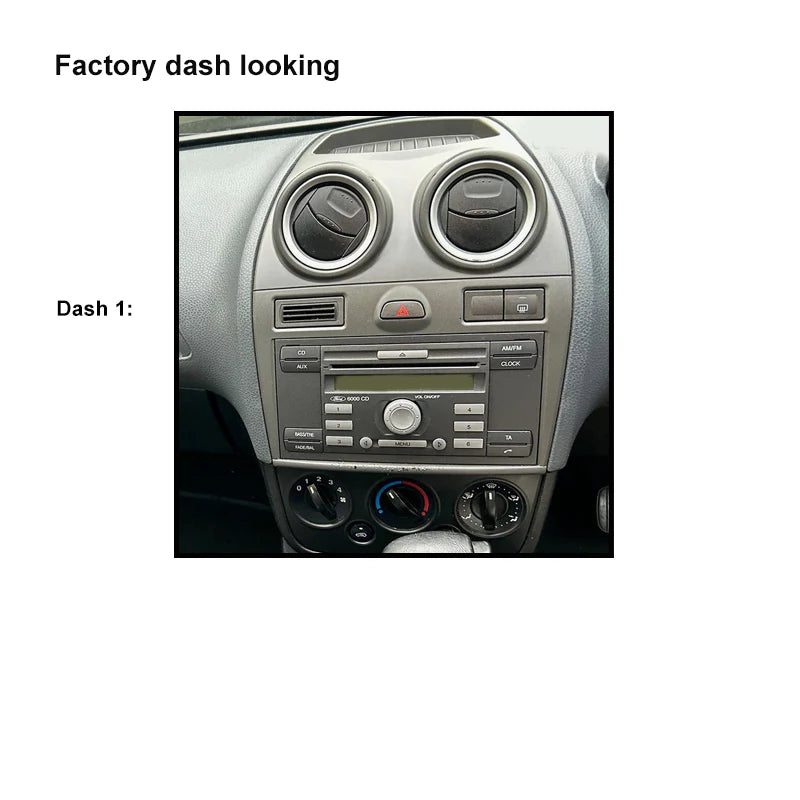 Nakamichi NA9FORDTRANSIT20072013-1 Android NA9 Wireless Apple CarPlay Android Auto Sat Nav Compatible with Ford Fiesta 2006-2008 / Ford Kuga 2012 TE / Ford Transit 2007-2013