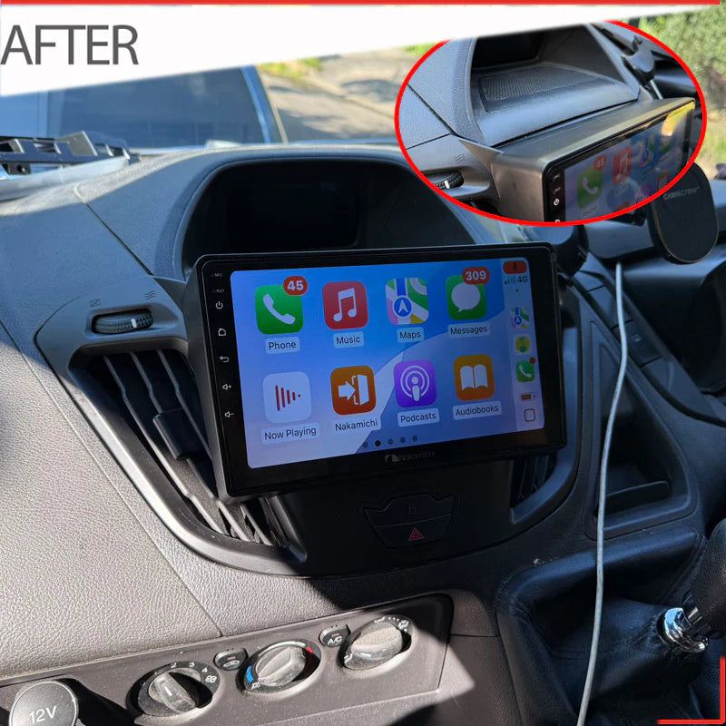 Nakamichi NA9FORDTRANSIT20132017CUSTOM Android NA9 Wireless Apple CarPlay Android Auto Sat Nav Compatible with Ford Transit 2013-2017 CUSTOM