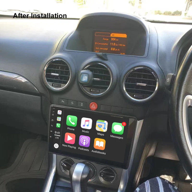 Nakamichi NA9HOLDENCAPTIVA520072015 Android NA9 Wireless Apple CarPlay Android Auto Sat Nav Compatible with Holden Captiva 5 2007-2015