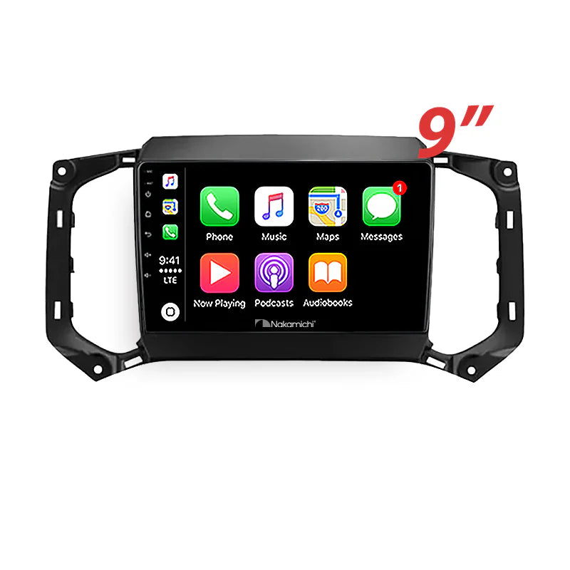 Nakamichi NA9HOLDENCOLORADO20172020 Android NA9 Wireless Apple CarPlay Android Auto Sat Nav Compatible with Holden Colorado Trailblazer 2017-2020