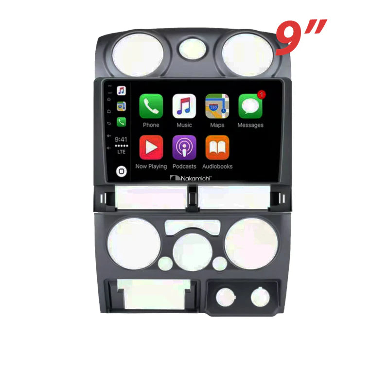 Nakamichi NA9HOLDENRODEO20032008RA Android NA9 Wireless Apple CarPlay Android Auto Sat Nav Compatible with Holden Rodeo 2003-2008 RA