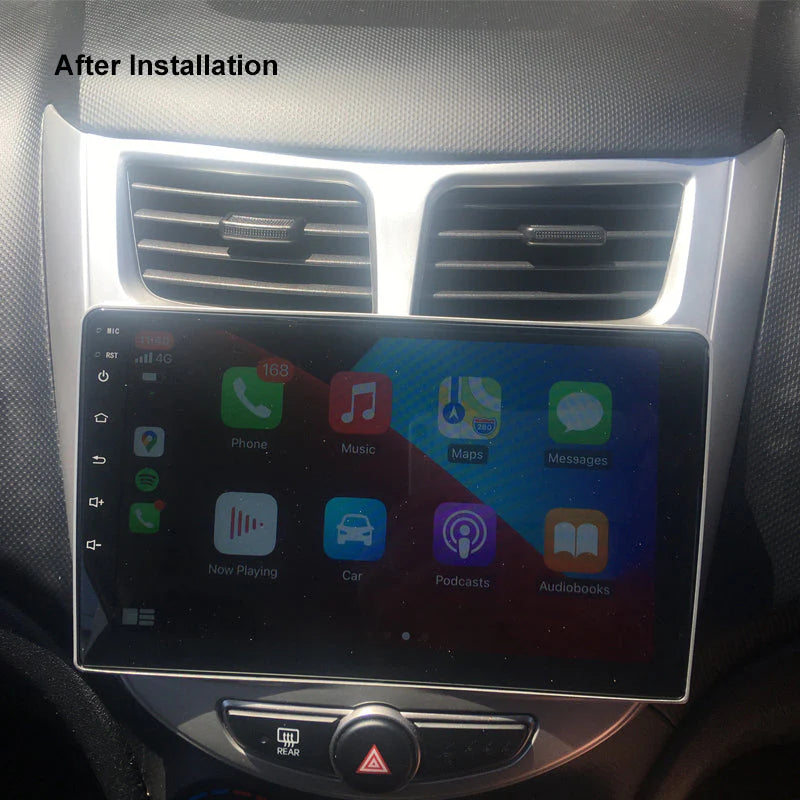 Nakamichi NA9HYUNDAIACCENT20112020 Android NA9 Wireless Apple CarPlay Android Auto Sat Nav Compatible with Hyundai Accent 2011-2020