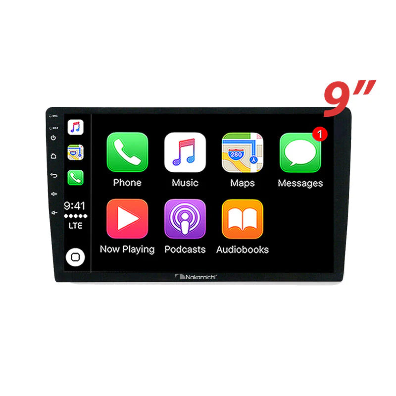 Nakamichi NA9HYUNDAIILOADIMAX20072014 Android Wireless Apple CarPlay Android Auto Sat Nav Solution Compatible with Hyundai iLoad iMax 2007-2014