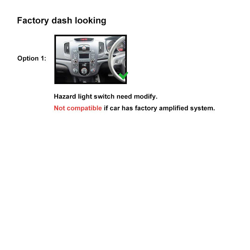 Nakamichi NA9KIACERATO20092013 Android Wireless Apple CarPlay Android Auto Sat Nav Solution Compatible with Kia Cerato 2009-2013