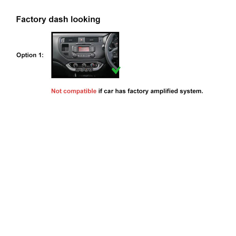 Nakamichi NA9KIARIO20122014 Android Wireless Apple CarPlay Android Auto Sat Nav Solution Compatible with Kia Rio 2012-2014