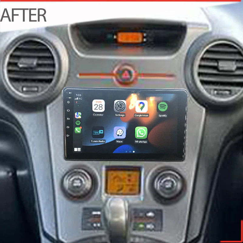 Nakamichi NA9KIARONDOCARENS20082012 Android Wireless Apple CarPlay Android Auto Sat Nav Solution Compatible with Kia Rondo (Carens) 2008-2012