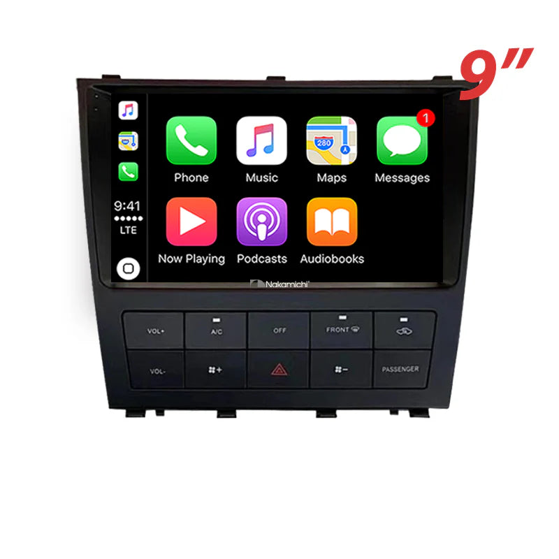 Nakamichi NA9LEXUSIS20019992005 Android NA9 Wireless Apple CarPlay Android Auto Sat Nav Compatible with Lexus IS200 1999-2005