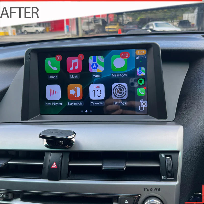 Nakamichi NA9LEXUSRX450H20092015 Android NA9 Wireless Apple CarPlay Android Auto Sat Nav Compatible with Lexus RX450H 2009-2015