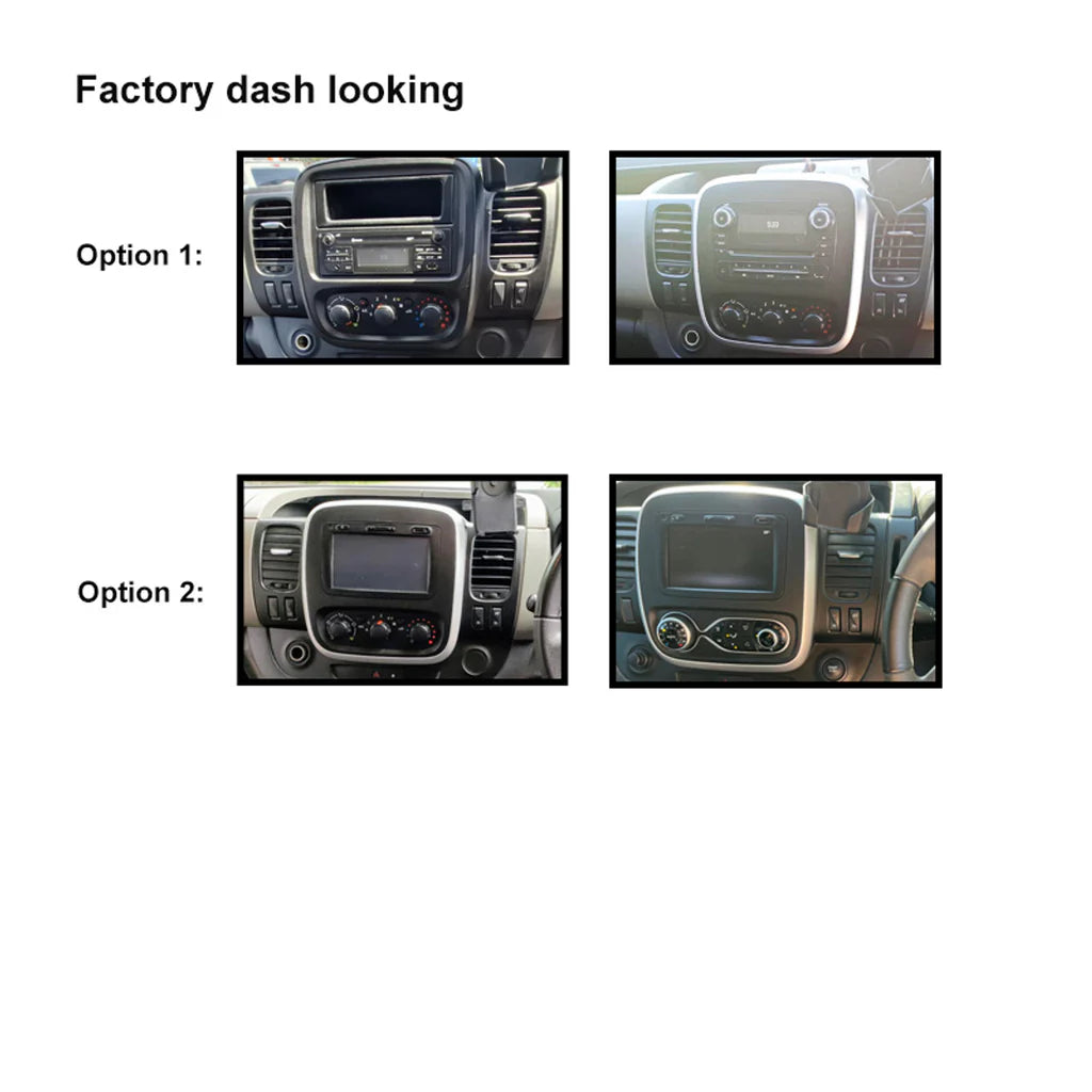 Nakamichi NA9RENAULTTRAFIC2014ON Android NA9 Wireless Apple CarPlay Android Auto Sat Nav Compatible with Renault Trafic 2014+