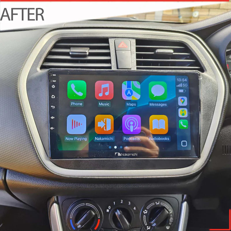 Nakamichi NA9SUZUKISCROSS20132016 Android NA9 Wireless Apple CarPlay Android Auto Sat Nav Compatible with Suzuki S-Cross 2013-2016