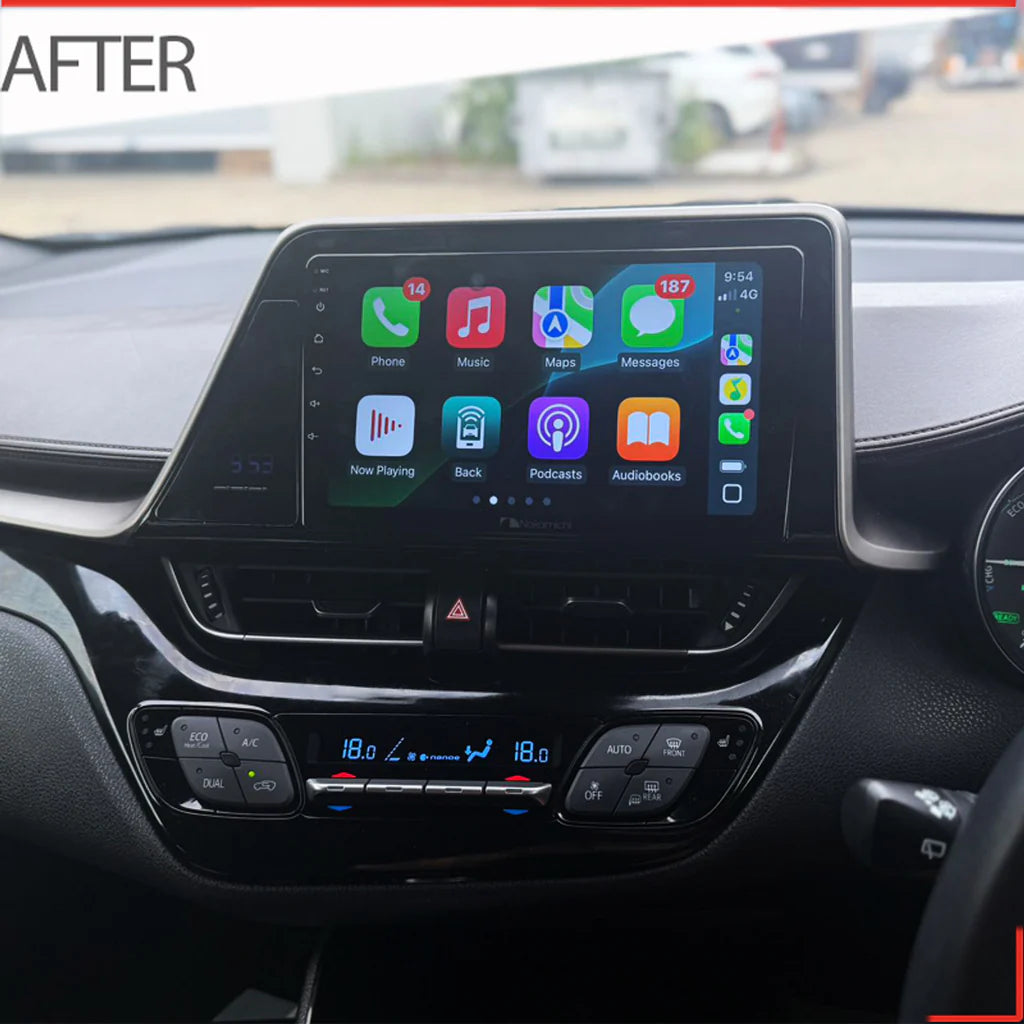 Nakamichi NA9TOYOTACHR20162019IMPORT Android NA9 Wireless Apple CarPlay Android Auto Sat Nav Compatible with Toyota C-HR 2016-2019 Japanese Import