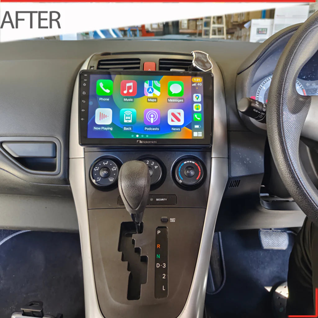 Nakamichi NA9TOYOTACOROLLA20072011S Android NA9 Wireless Apple CarPlay Android Auto Sat Nav Compatible with Toyota Corolla 2007-2011 Small