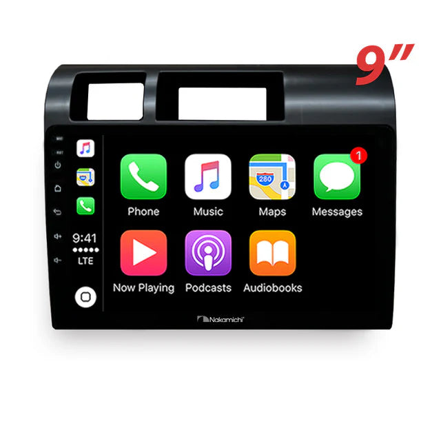 Nakamichi NA9TOYOTALANDCRUISERLC792024ON Android NA9 Wireless Apple CarPlay Android Auto Sat Nav Compatible with Toyota Landcruiser UTE 2024+ LC70 LC79 Series