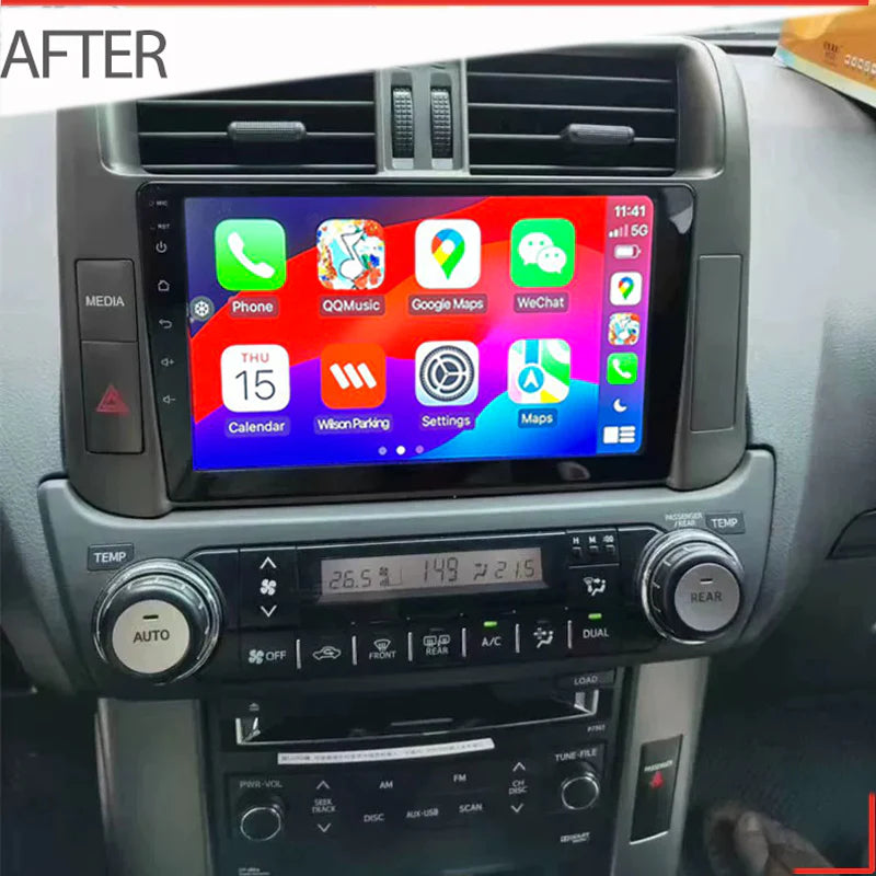 Nakamichi NA9TOYOTAPRADO20092013KAKADU Android NA9 Wireless Apple CarPlay Android Auto Sat Nav Compatible with Toyota Prado 2009-2013 w Factory Navigation Kakadu