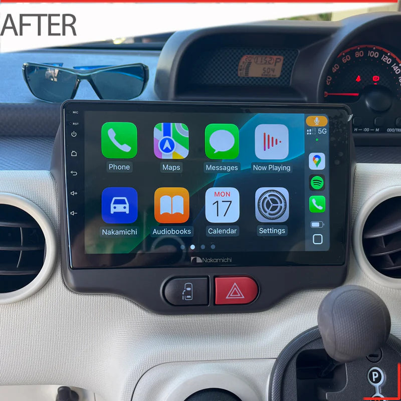 Nakamichi NA9TOYOTASPADE2012ON Android NA9 Wireless Apple CarPlay Android Auto Sat Nav Compatible with Toyota Spade 2012+