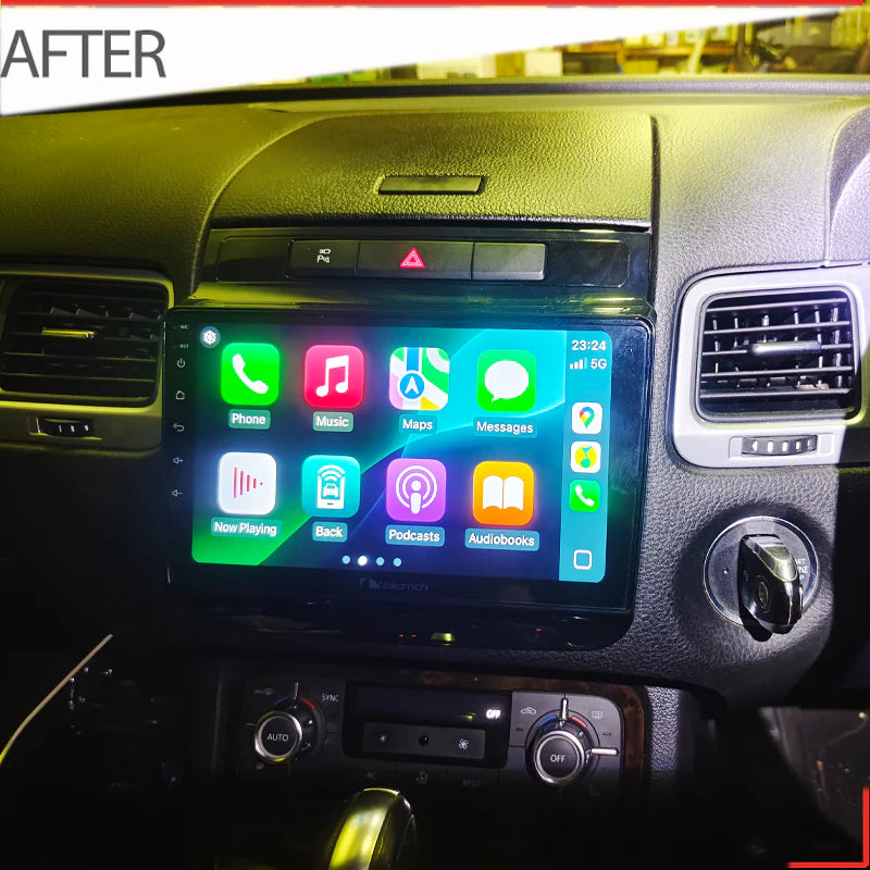 Nakamichi NA9VWTOUAREG20102018 Android NA9 Wireless Apple CarPlay Android Auto Sat Nav Compatible with Volkswagen Touareg 2010-2018