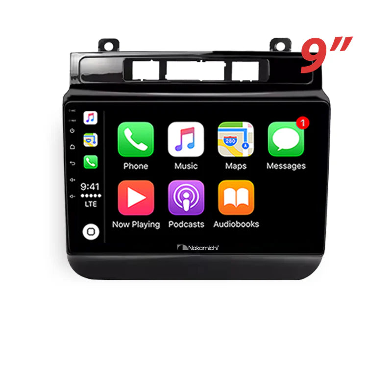 Nakamichi NA9VWTOUAREG20102018 Android NA9 Wireless Apple CarPlay Android Auto Sat Nav Compatible with Volkswagen Touareg 2010-2018