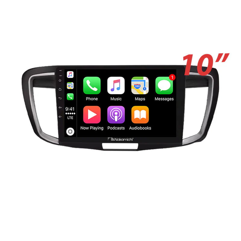 Nakamichi NAXHONDAACCORD20132015 Android NAX Wireless Apple CarPlay Android Auto Sat Nav Compatible with Honda Accord 2013-2015