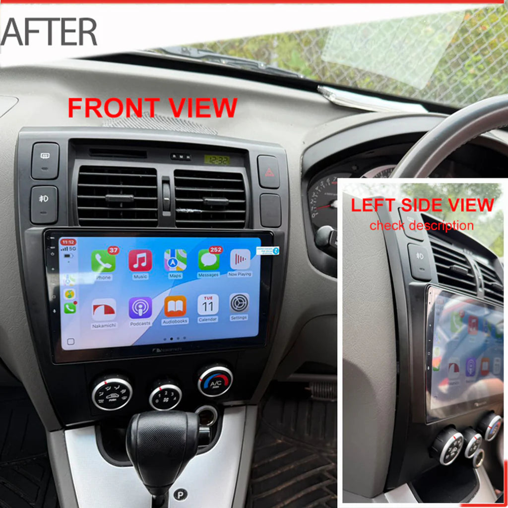 Nakamichi NAXHYUNDAITUCSON20042009 Android NAX Wireless Apple CarPlay Android Auto Sat Nav Compatible with Hyundai Tucson 2004-2009