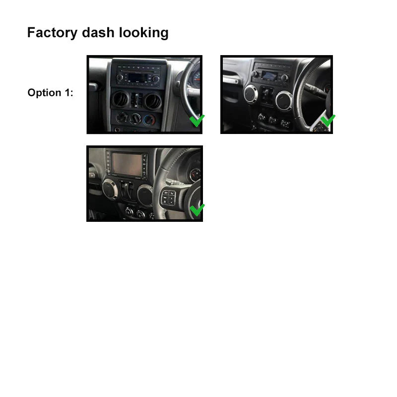 Nakamichi NAXJEEPWRANGLER20072018 Android Wireless Apple CarPlay Android Auto Sat Nav Solution Compatible with Jeep Wrangler 2007-2018, Commander, Chrysler Sebring, Dodge Avenger, Caliber, Journey, Nitro