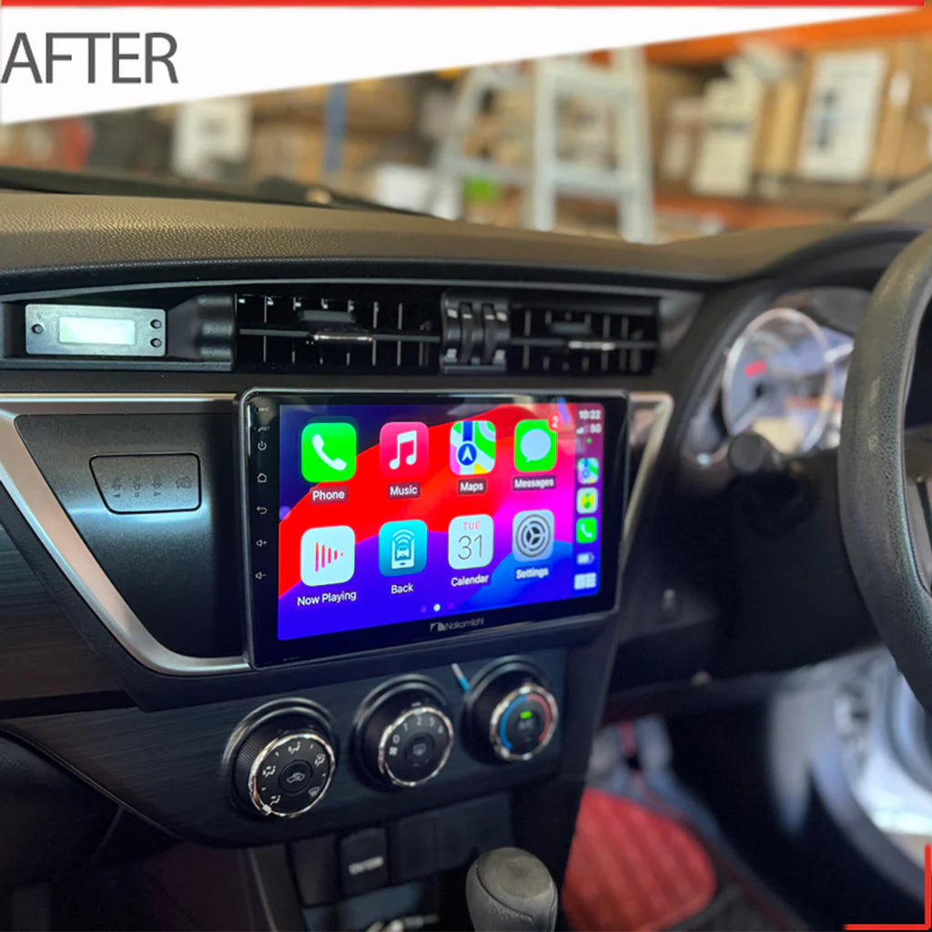 Nakamichi NAXTOYOTACOROLLA20122015HATCH Android NAX Wireless Apple CarPlay Android Auto Sat Nav Compatible with Toyota Corolla 2012-2015 Hatch
