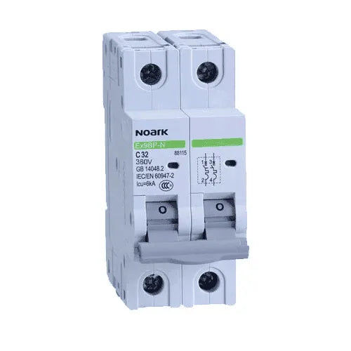 Noark NRK-N84453 MCB 32A 360VDC 2 Pole