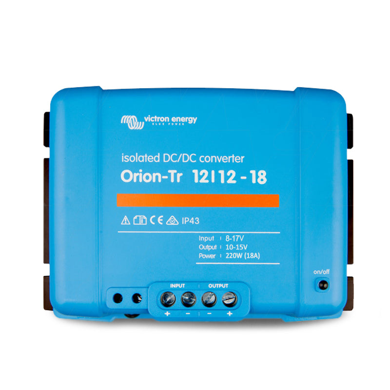 Victron Energy ORI121222110 220W 12/12-18A Orion-Tr Isolated DC-DC Converter