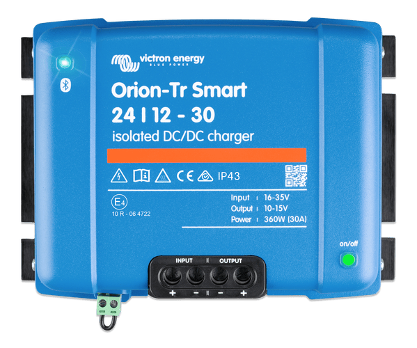 Victron Energy ORI241236120 Orion-Tr Smart 24/12-30A 360W Isolated DC-DC Charger