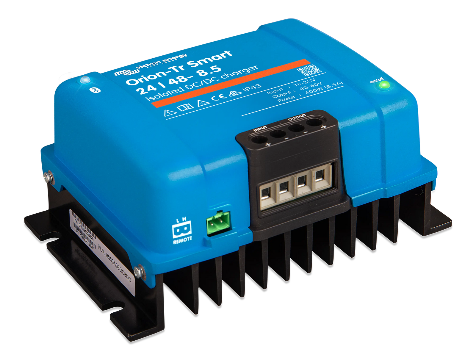Victron Energy ORI244840120 Orion-Tr Smart 24/48-8.5A 400W Isolated DC-DC Charger
