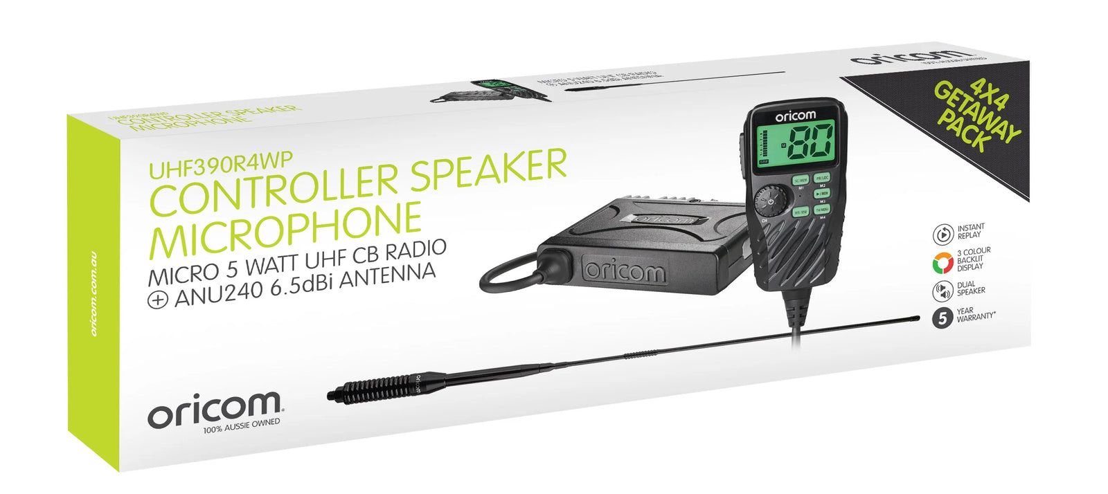 ORICOM UHF390R4WP - 4X4 Getaway Pack