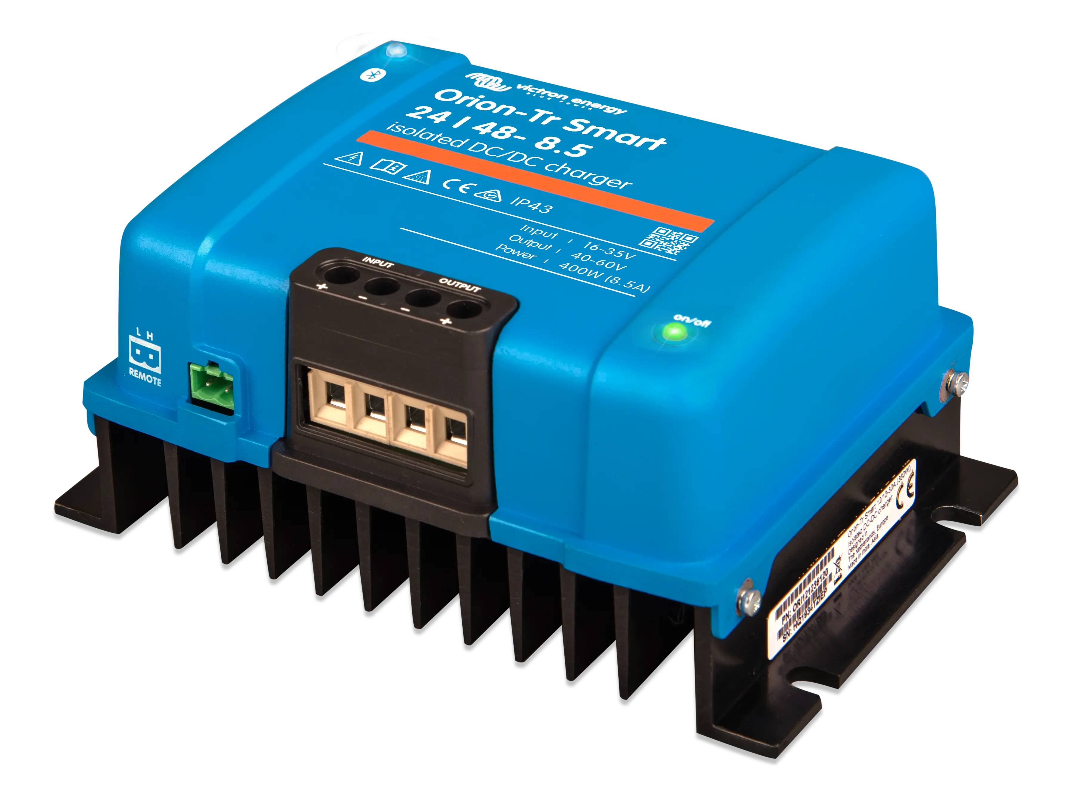 Victron Energy ORI244840120 Orion-Tr Smart 24/48-8.5A 400W Isolated DC-DC Charger