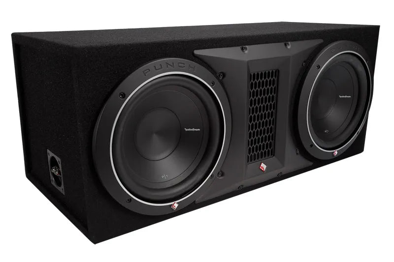 Rockford Fosgate P1-2X10 Punch Dual P1 10" Loaded Enclosure