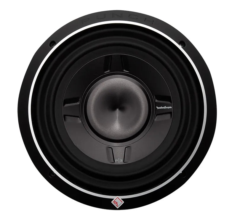 Rockford Fosgate P3SD2-10 Punch 10" P3S Shallow 2-Ohm DVC Subwoofer