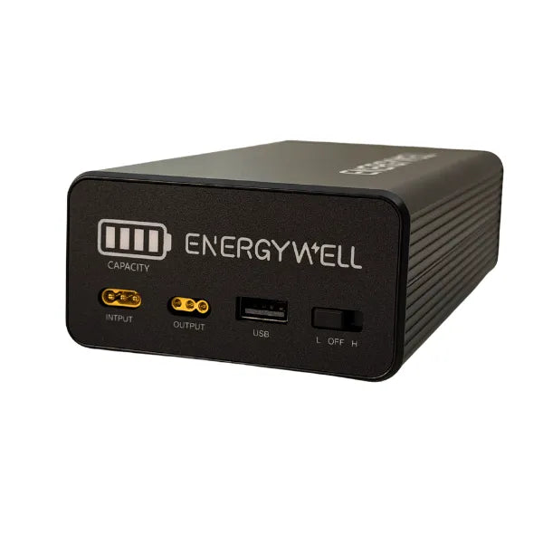 EnergyWell P9D 12.8V 9000mAh LiFePO4 Dash Cam Battery Pack