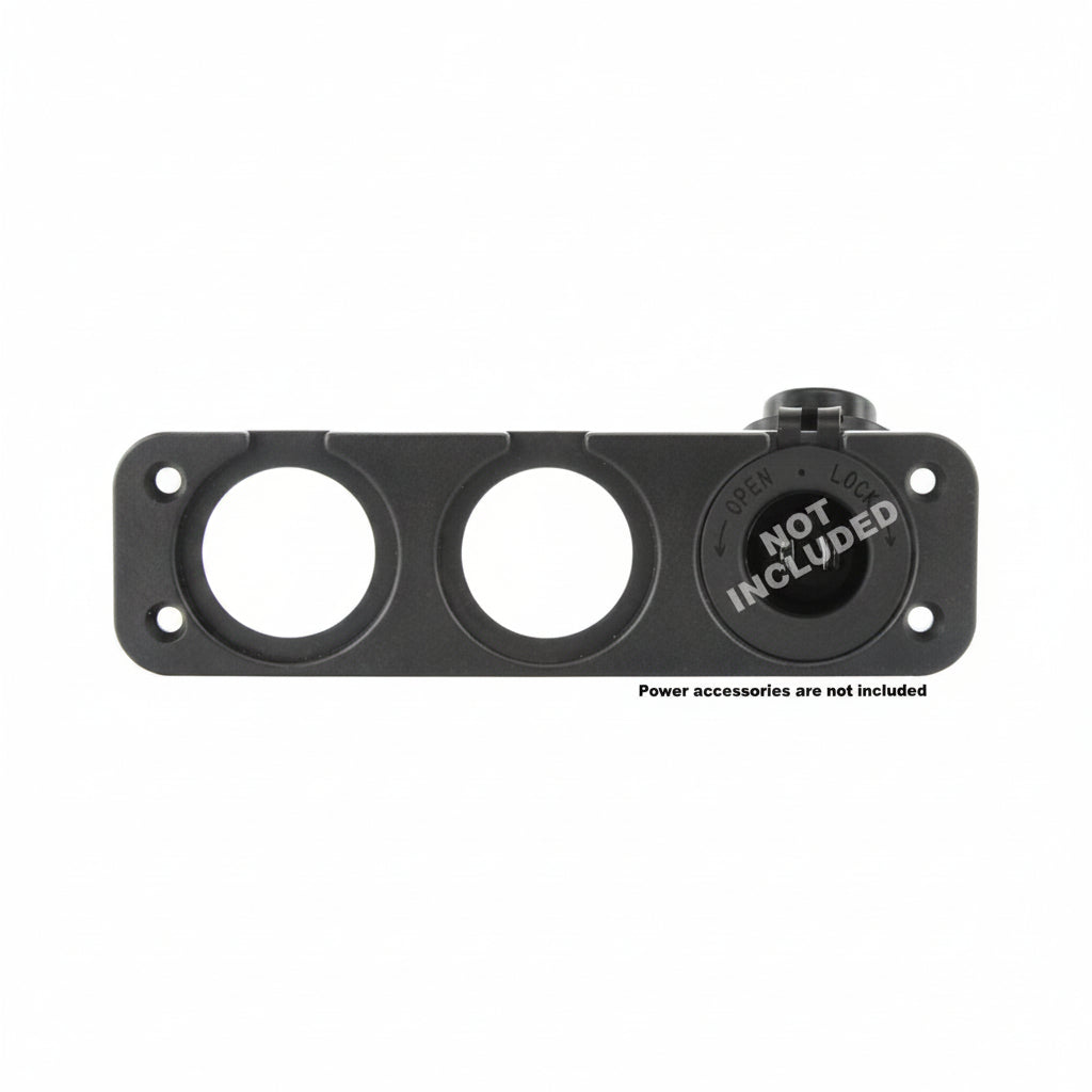 DNA PA003 3 Hole Flush Mount Panel For PA Sockets