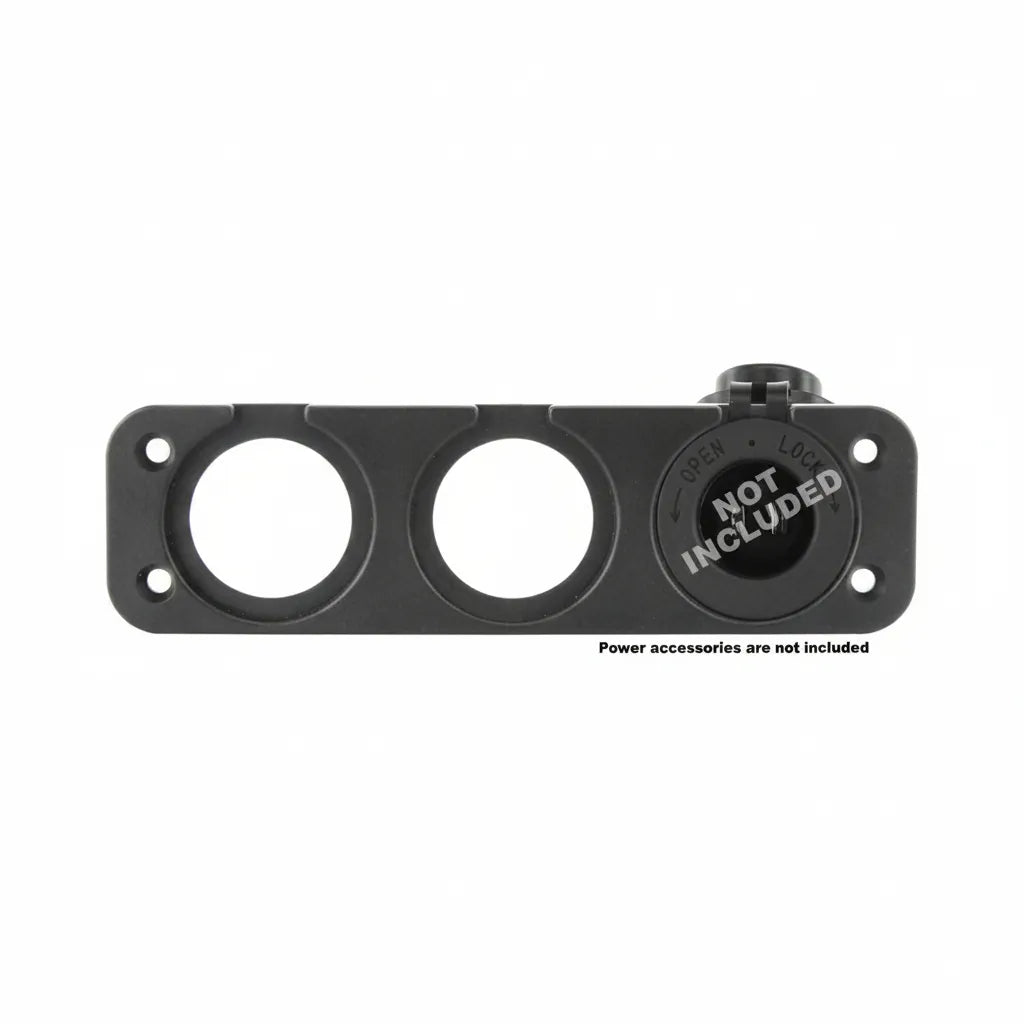DNA PA003 3 Hole Flush Mount Panel For PA Sockets
