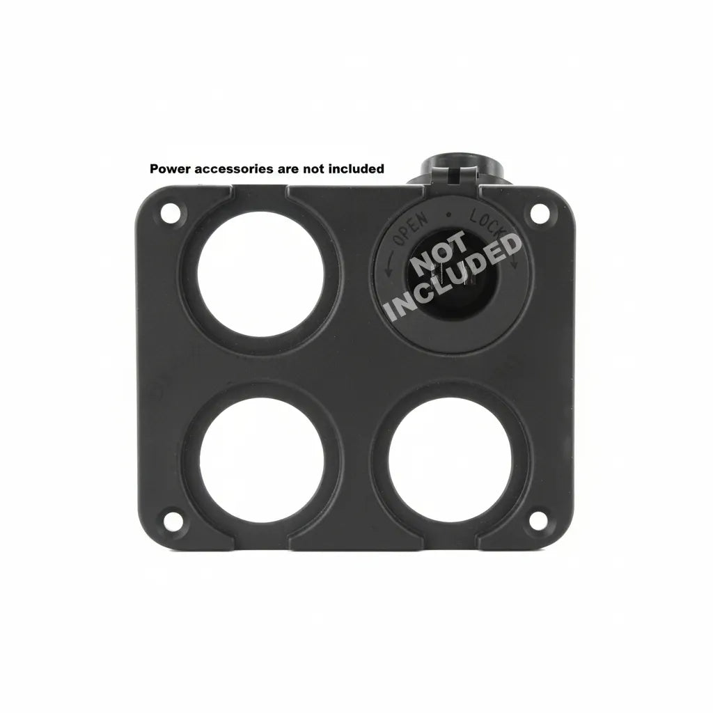 DNA PA004 4 Hole Flush Mount Panel For PA Sockets
