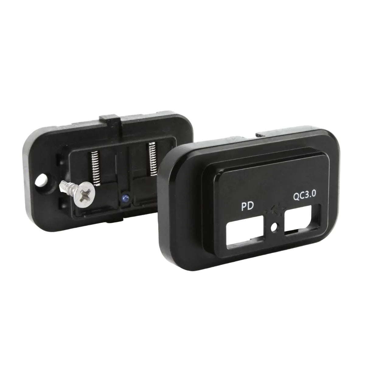 DNA Audio PA014 Surface Mount PD USB-C & QC3.0 USB Charger 12/24V - Professional Multi-Vehicle Charging Solution