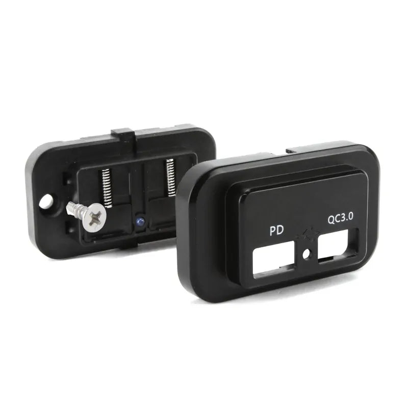 DNA Audio PA014 Surface Mount PD USB-C & QC3.0 USB Charger 12/24V - Professional Multi-Vehicle Charging Solution