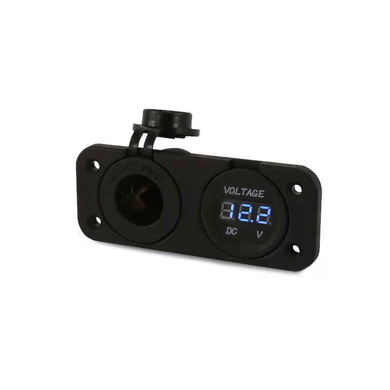 DNA PA202 Heavy Duty Twin Accessory & Volt Meter