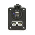DNA PA502 Panel Mount 50 Amp Anderson Plug & Dual USB Sockets